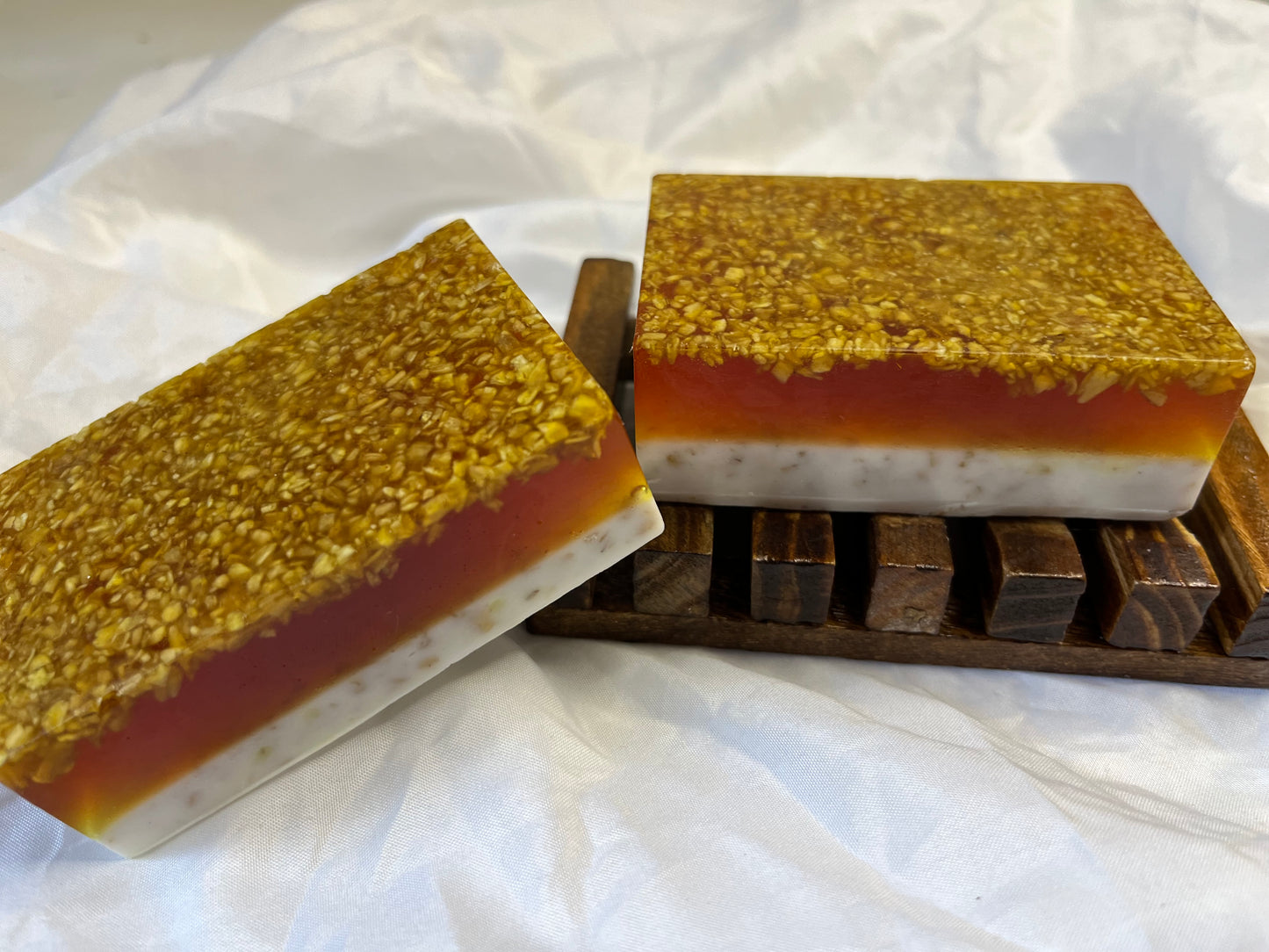 Turmeric Oatmeal body soap.