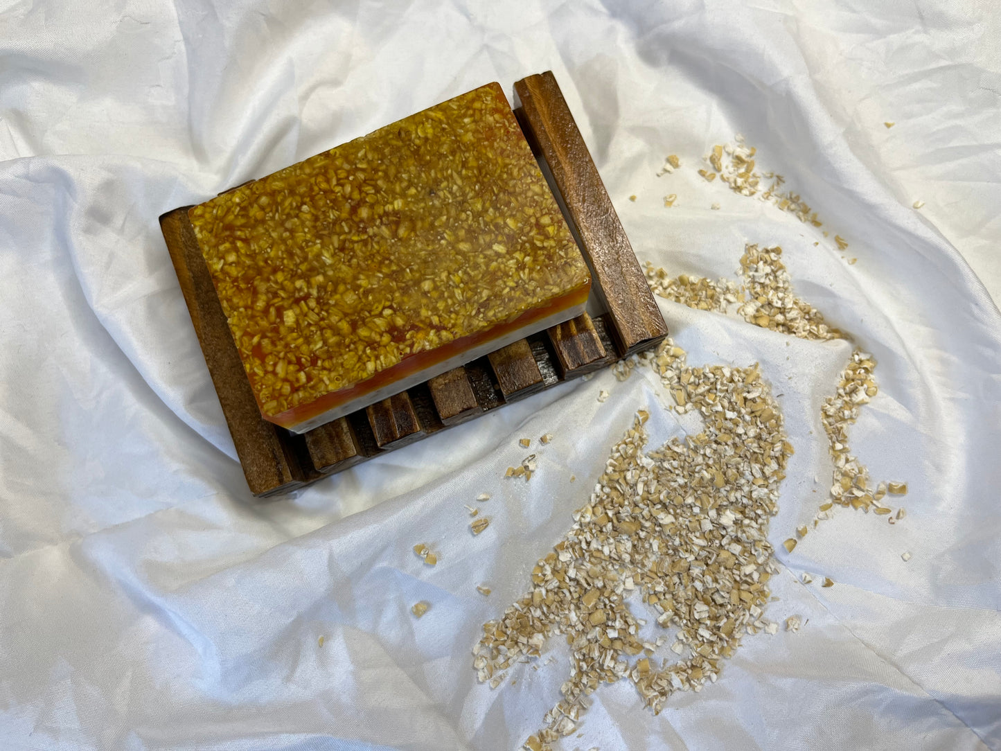 Turmeric Oatmeal body soap.