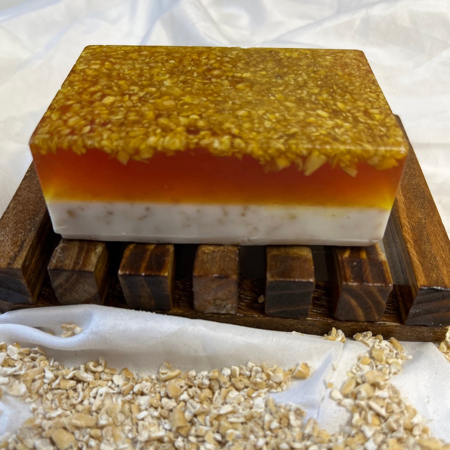 Turmeric Oatmeal body soap.