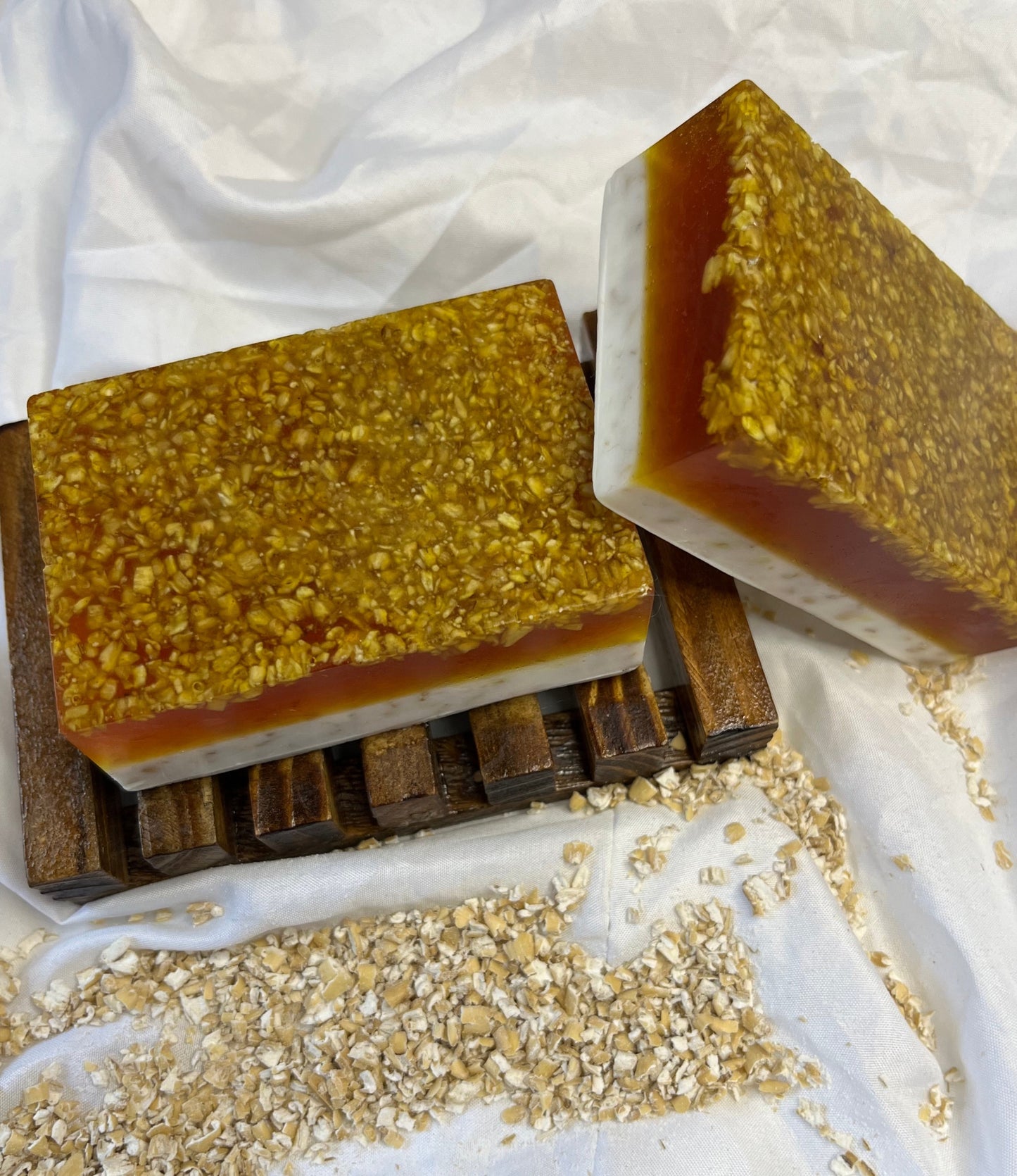 Turmeric Oatmeal body soap.