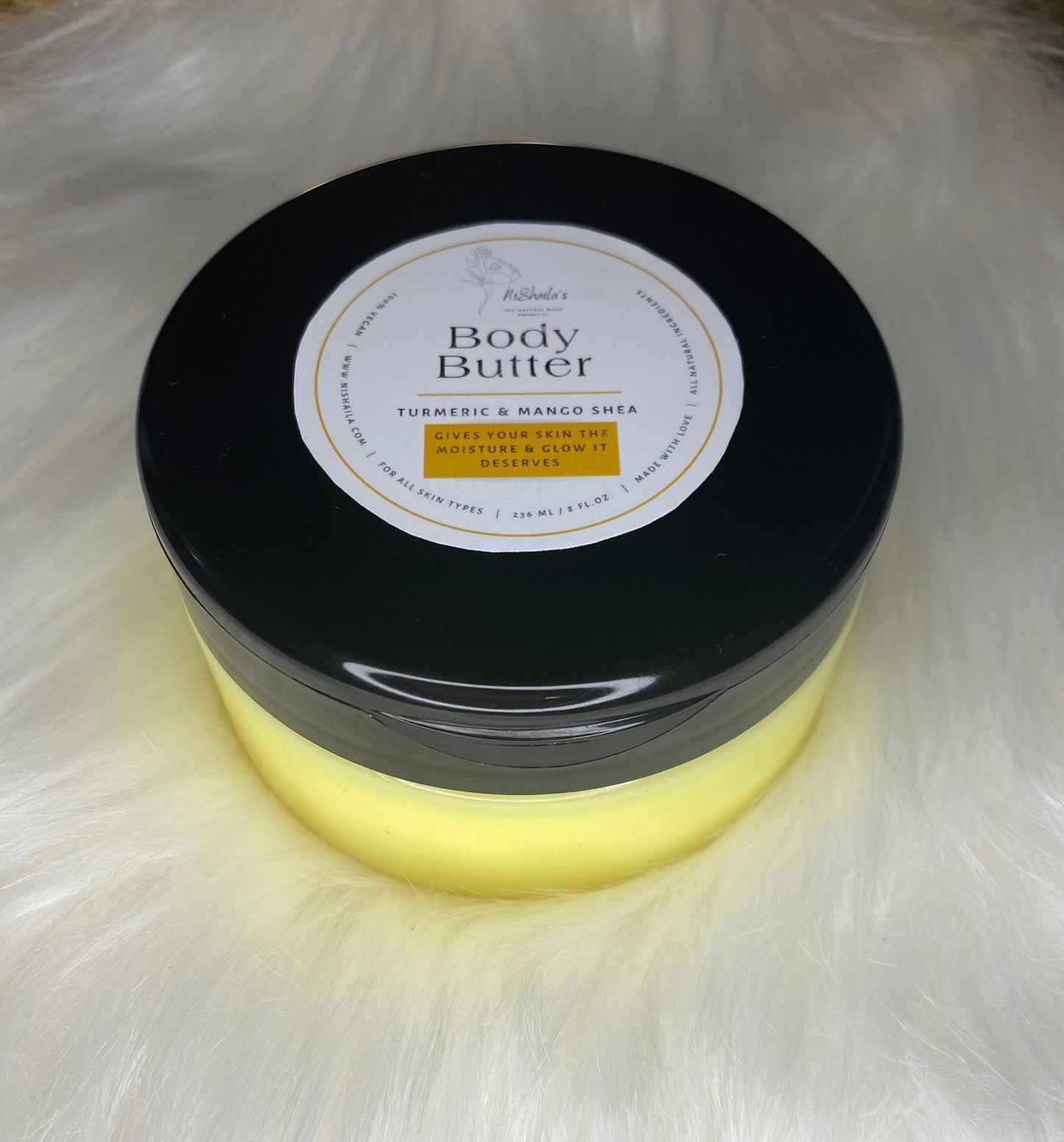 Turmeric Mango Shea Body Butter 8oz