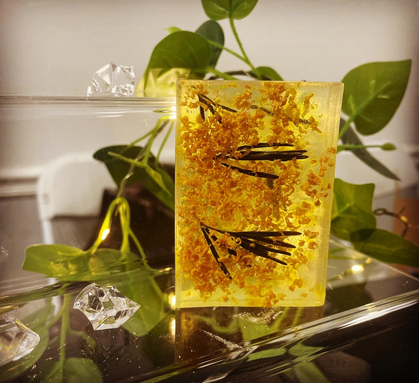 Lemon Zest and Rosemary Soap