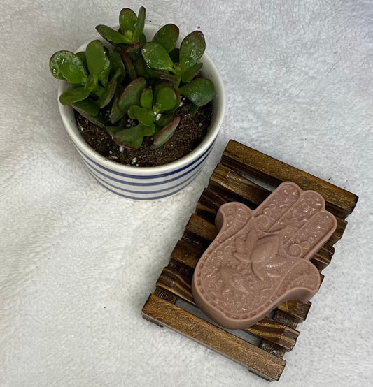 "The Hamsa Hand"  Australian sandalwood soap.