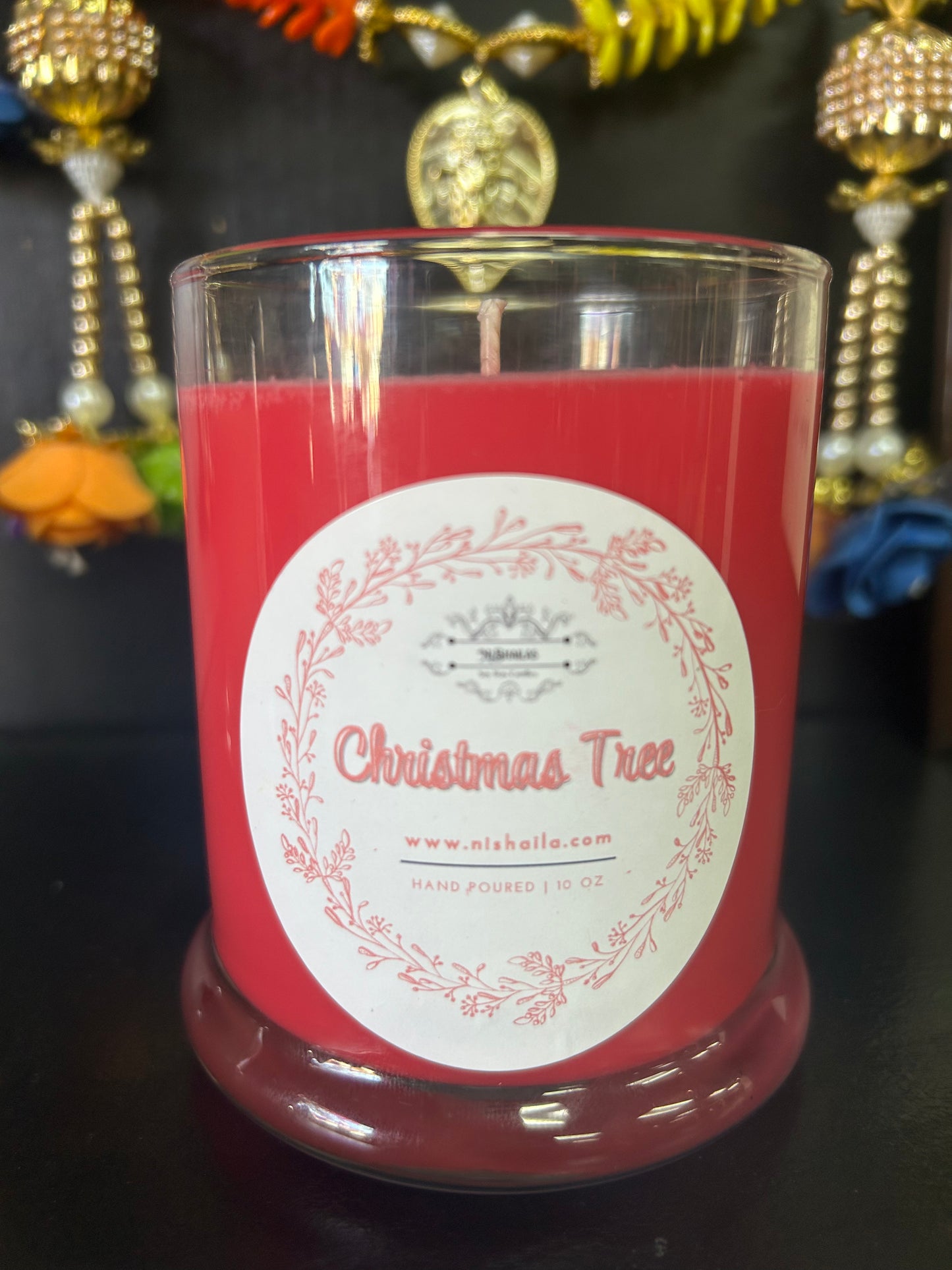 Red Christmas Tree