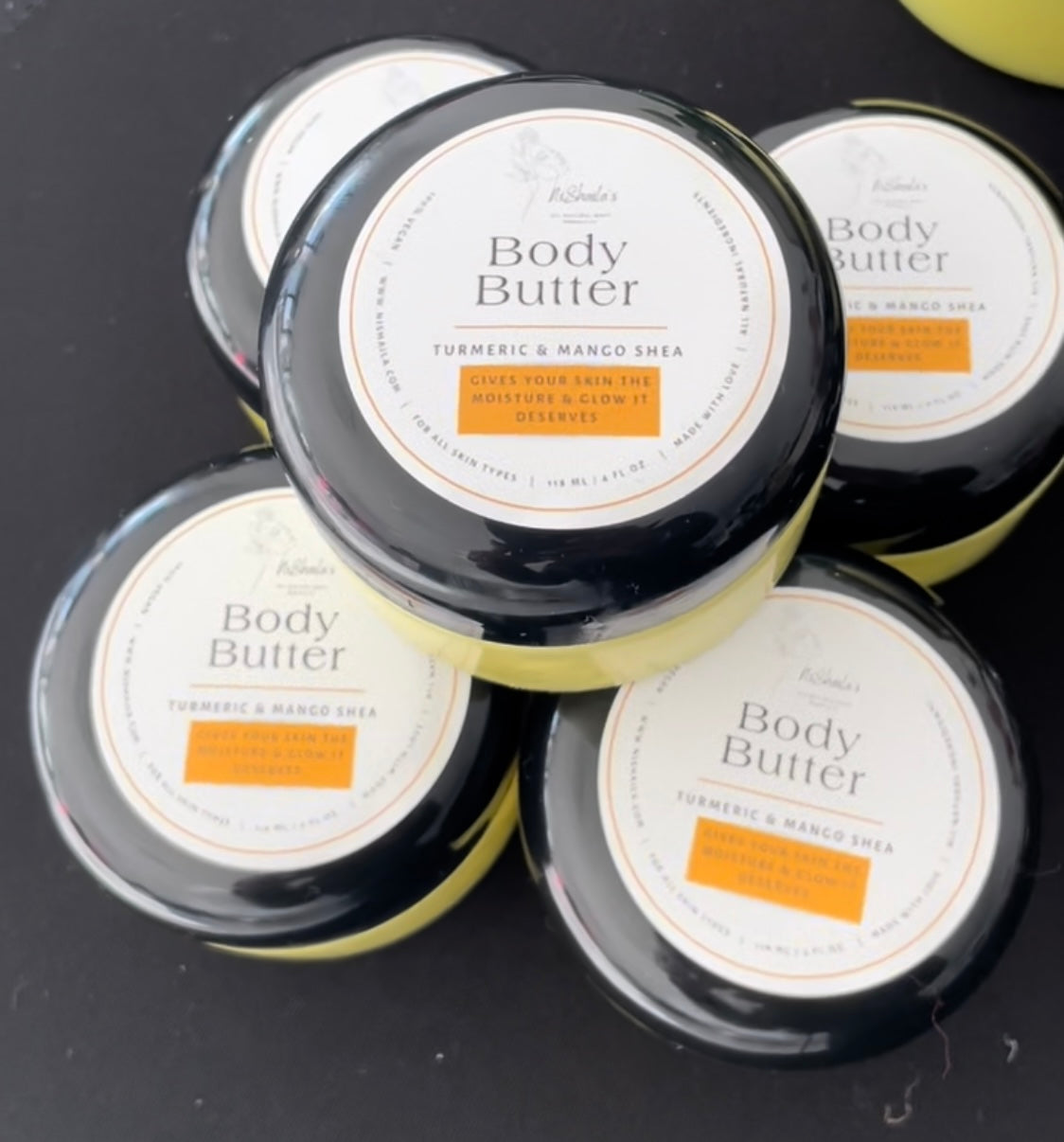 Turmeric Mango Shea Body Butter 4 oz